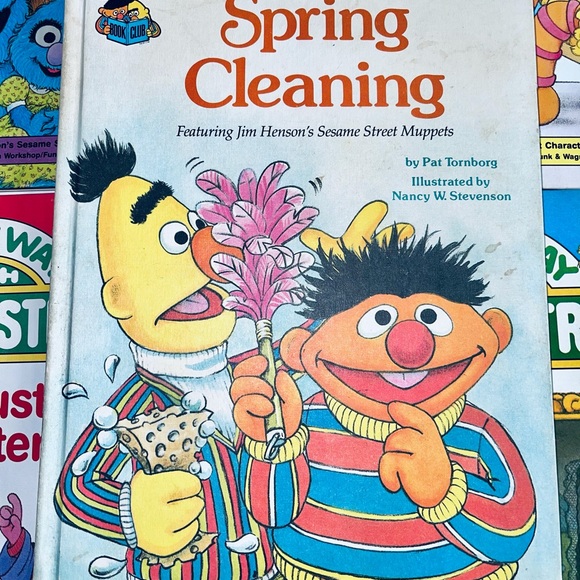 Vintage Sesame Street Book lot - Picture 8 of 8